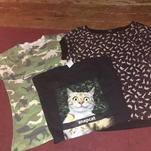 Cat shirt bundle